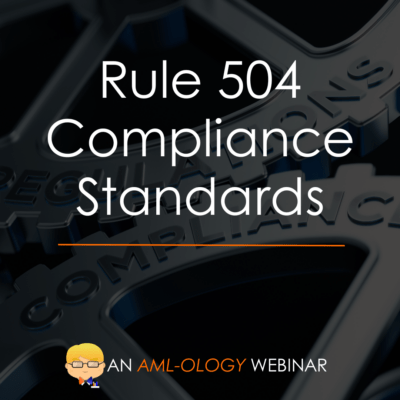 How Rule 504 Can Improve Your BSA Compliance Program